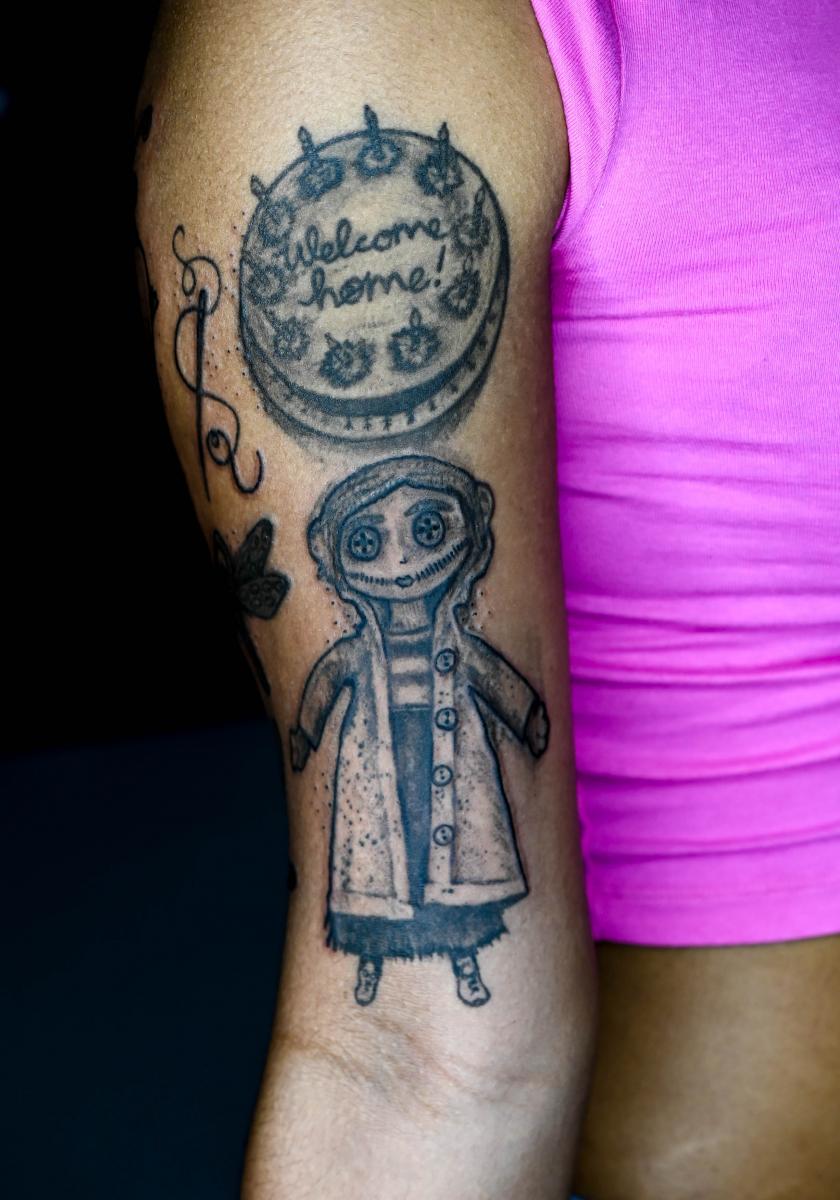 CORALINE Voodoo Doll Exlusive Tattoo Design For One Of My Favorite    398 Views  TikTok