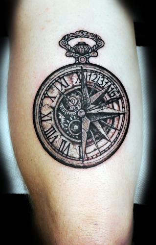 Clock and Compass