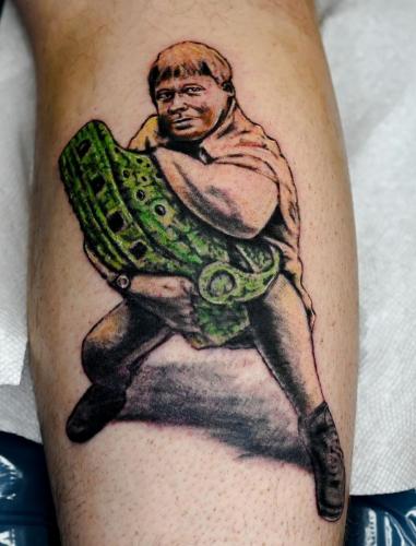 Steve Irwin tattoo