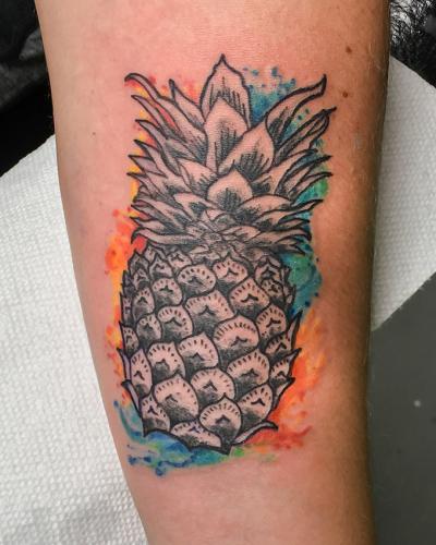 pineapple-watercolor